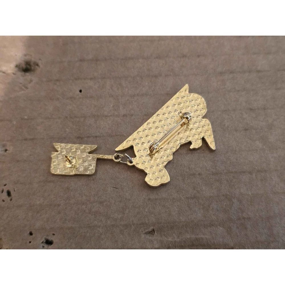 Gold Wing 4 Corners Chapter D Photo Tour Participant Lapel Vest Hat Pin J3